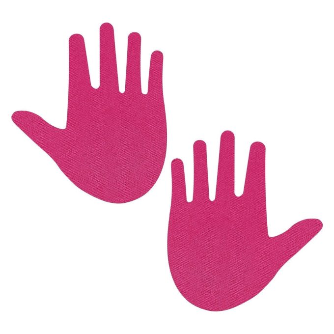 Pinch Nipple Sticker Hands On Tepel Plakker Handen Roze tepelsticker 987101475 1