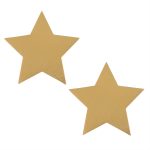 Pinch Nipple Sticker Hollywood Star Tepel plakker Ster Goud Tepelsticker 987101435