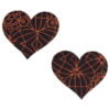 Pinch Nipple Sticker Little Spider Heart Tepel Plakker Hart GoudZwart tepelsticker 987101458 1