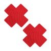 Pinch Nipple Sticker Plain Cross Tepel Plakker Kruis Rood tepelsticker 987101442 1