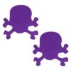 Pinch Nipple Sticker Skull Tepel Plakker Doodshoofd Paars tepelsticker 987101468 1