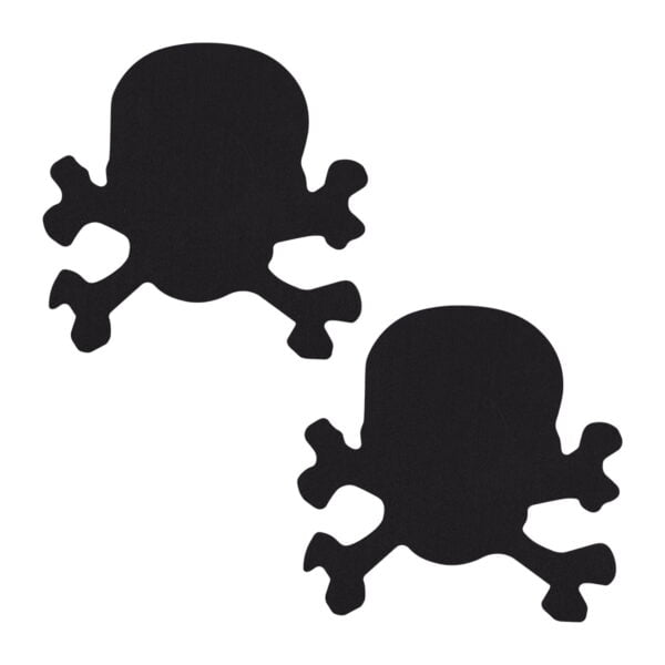 Pinch - Nipple Sticker Skull - Zwart 1 Pinch - Nipple Sticker Skull - Zwart