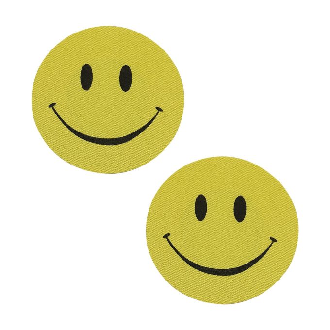 Pinch Nipple Sticker Smile Tepel Plakker Smiley Geel tepelsticker 987101479 1