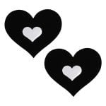 Pinch - Nipple Sticker Velvet Mirror - Zwart