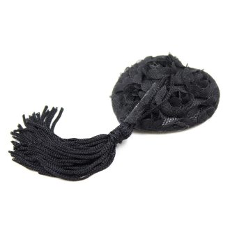 Pinch Tepelklemmen Burlesque Heart Black Tepelkwastjes Hart Zwart 2