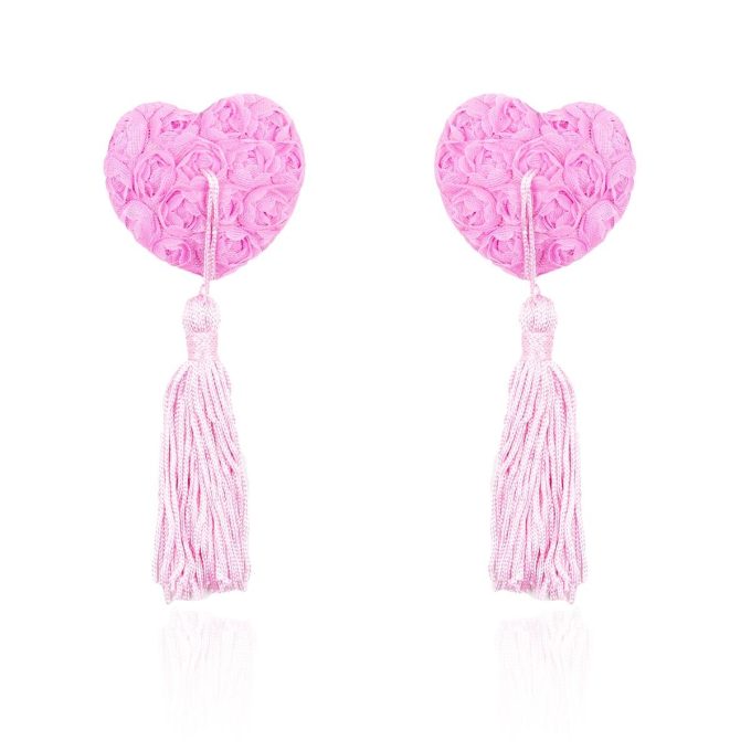 Pinch Tepelklemmen Burlesque Heart Pink Tepelkwastjes Hart Roze 987101321 1