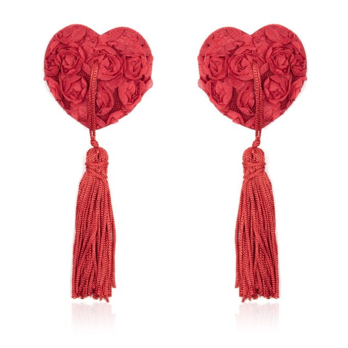 Pinch Tepelklemmen Burlesque Heart Red Tepelkwastjes Hart Rood 987101319 1