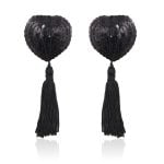 Pinch Tepelklemmen Burlesque Shining Heart Black Tepelkwastjes Hart Zwart 987101310 1