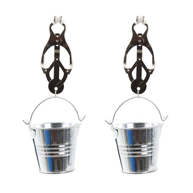 Pinch Tepelklemmen Cloverclamps met emmertje grijs 987101365