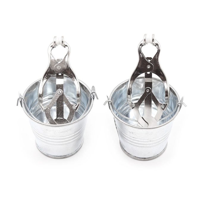 Pinch Tepelklemmen Cloverclamps met emmertje grijs 987101365 7
