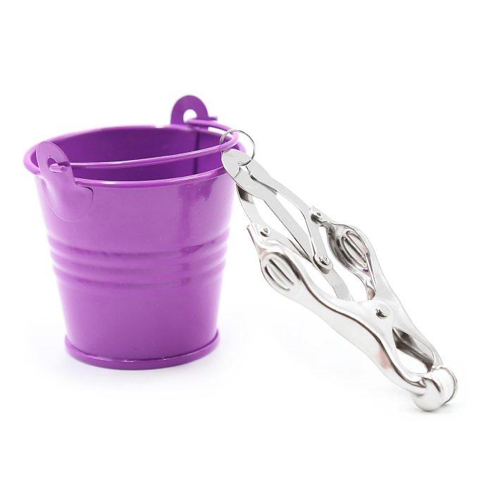 Pinch Tepelklemmen Cloverclamps met emmertje paars 987101367 4