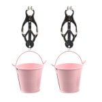 Pinch Tepelklemmen Cloverclamps met emmertje roze 987101366