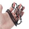 Pinch Tepelklemmen   Pinces de Q. Noir   bauhaus   Verstelbaar   Ketting  Zwart (3)