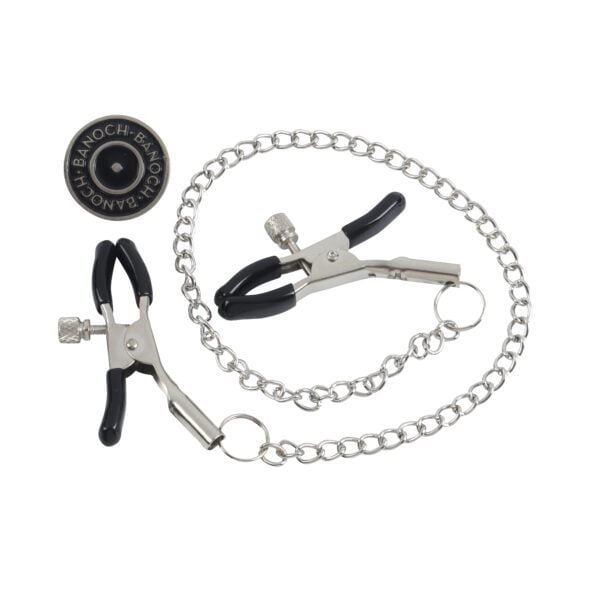 Pinch Tepelklemmen   Pinces de i.   verstelbaar met ketting   Metaal   schroefjes (5)