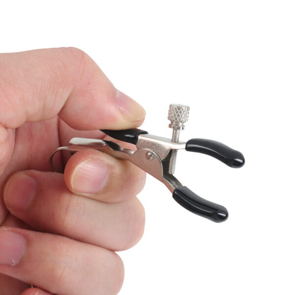 Pinch Tepelklemmen   Pinces de i.   verstelbaar met ketting   Metaal   schroefjes (6)