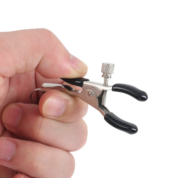 Pinch Tepelklemmen   Pinces de i.   verstelbaar met ketting   Metaal   schroefjes (6)