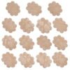 Pinch beige flower 15 paar 30 stuks beige zelfklevende tepelstickers voordeelverpakkig