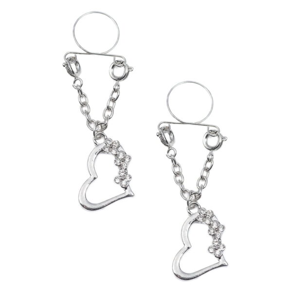 Pinch indiscrets nip Jewel tepelhanger Hart met steentjes doorzichtig 987101530 1 Pinch indiscrets nip Jewel tepelhanger Hart met steentjes doorzichtig 987101530 1