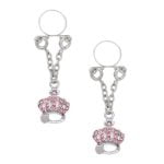 Pinch indiscrets nip Jewel tepelhanger Kroon roze 1