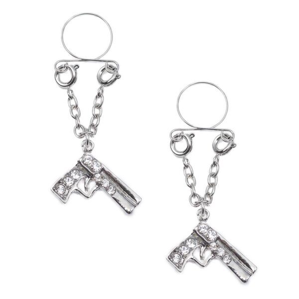 Pinch indiscrets nip Jewel tepelhanger Pistool met stenen 987101532