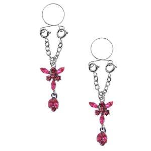 Pinch indiscrets nip Jewel tepelhanger Roze fantasiebloem 987101526