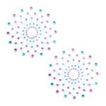 Pinch indiscrets open nip sticker tepelsticker fantasie blauw paars 987101548