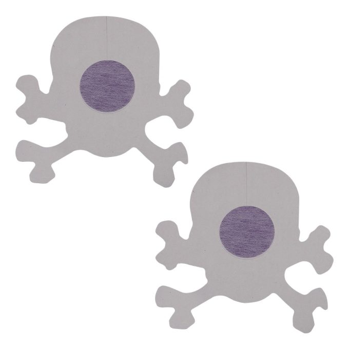 achterkant doodskop tepelsticker 1
