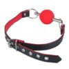 Banoch   Ball gag Red Luxe   Siliconen   Rood (2)