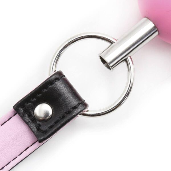 Banoch Ballgag Pink Luxe Siliconen Roze 987101639 8