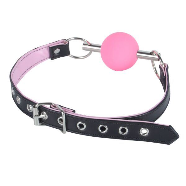Banoch   Ballgag Pink Luxe   Siliconen   Roze   bondage (2)