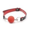 Banoch Ballgag Red Luxe Siliconen Rood 987101638 3