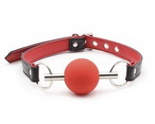 Banoch Ballgag Red Luxe Siliconen Rood 987101638