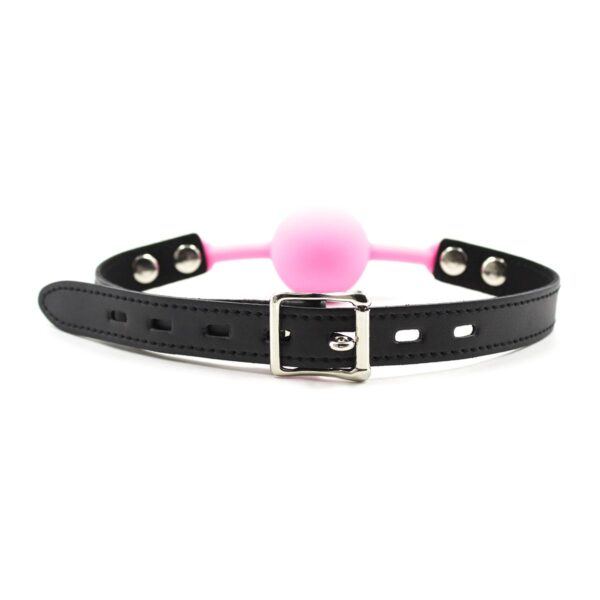 Banoch Ballgag siliconen met verstelbare band Roze Bal ∅ 4 cm 987101584 2
