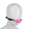 Banoch   Ballgag siliconen met verstelbare band   Roze   Bal ∅ 4 cm
