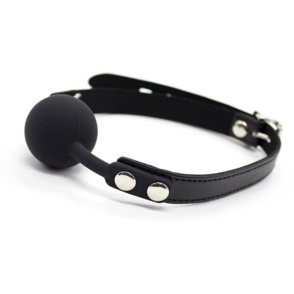 Banoch Ballgag siliconen met verstelbare band Zwart Bal ∅ 4 cm 987101582 6 1