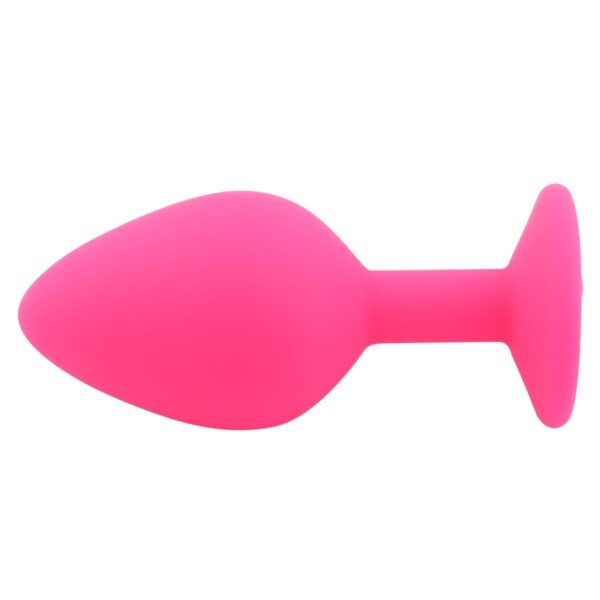 Banoch Buttplug Caribbean Madness Hot Pink Small Siliconen Roze Diamant 987101630 2