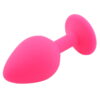 Banoch Buttplug Caribbean Madness Hot Pink Small Siliconen Roze Diamant 987101630 3 1