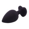 Banoch Buttplug Coeur Noir Rose Large siliconen Hart Diamant Steen Roze 987101614 2