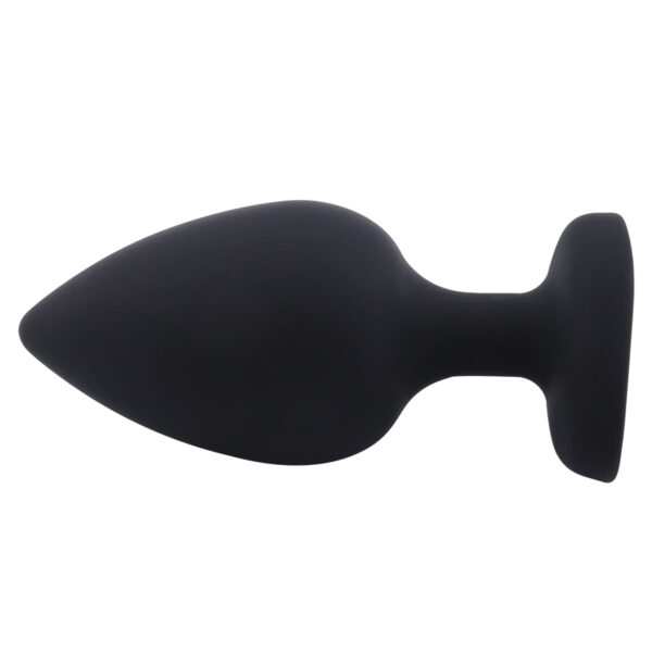 Banoch Buttplug Coeur Noir Rose Large siliconen Hart Diamant Steen Roze 987101614 3