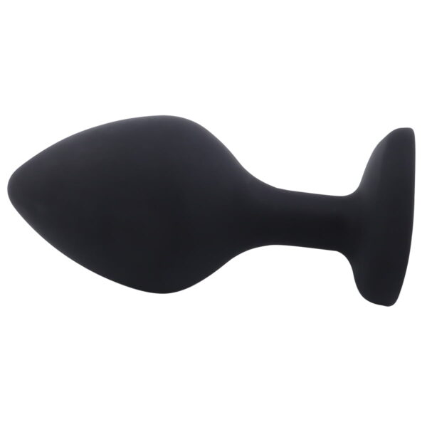 Banoch Buttplug Coeur Noir Rose Medium siliconen Hart Diamant Steen Roze 987101613 4