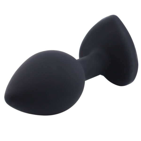 Banoch Buttplug Coeur Noir Rose Small siliconen Hart Diamant Steen Roze 98710612 6