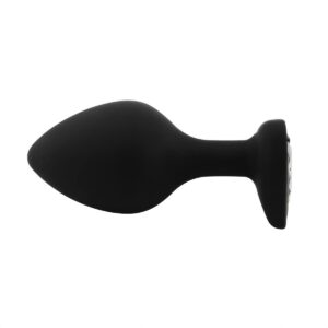Banoch Buttplug Coeur Noir Rouge Medium siliconen Hart Diamant Steen Rood 987101610 2