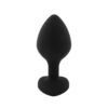 Banoch Buttplug Coeur Noir Rouge Medium siliconen Hart Diamant Steen Rood 987101610 3