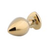 Banoch Buttplug Coeur d Or Rose Medium Goud Metaal Hart Diamant Steen Roze 987101616 6