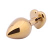 Banoch Buttplug Coeur d Or Rose Small Goud Metaal Hart Diamant Steen Roze 98710615 2