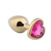 Banoch Buttplug Coeur d Or Rose Small Goud Metaal Hart Diamant Steen Roze 98710615 5