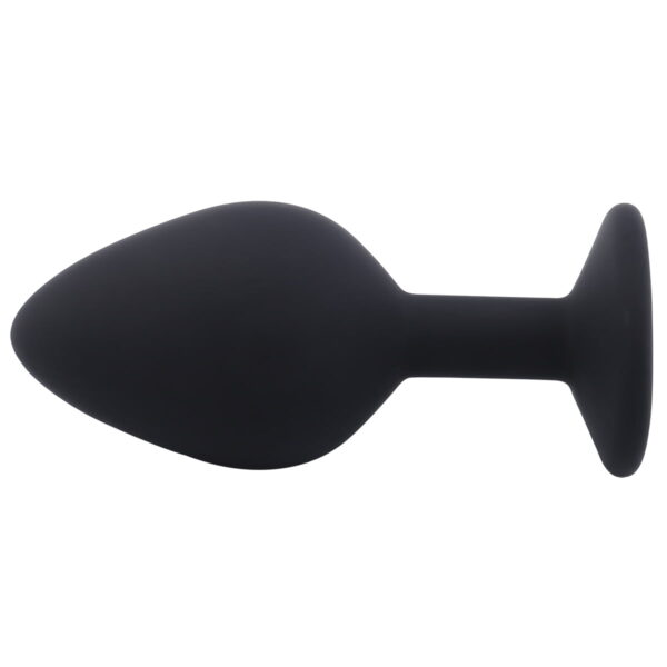 Banoch Buttplug Penumbra Hot Pink Small Siliconen buttplug Zwart kristal Roze 987101603 2 1