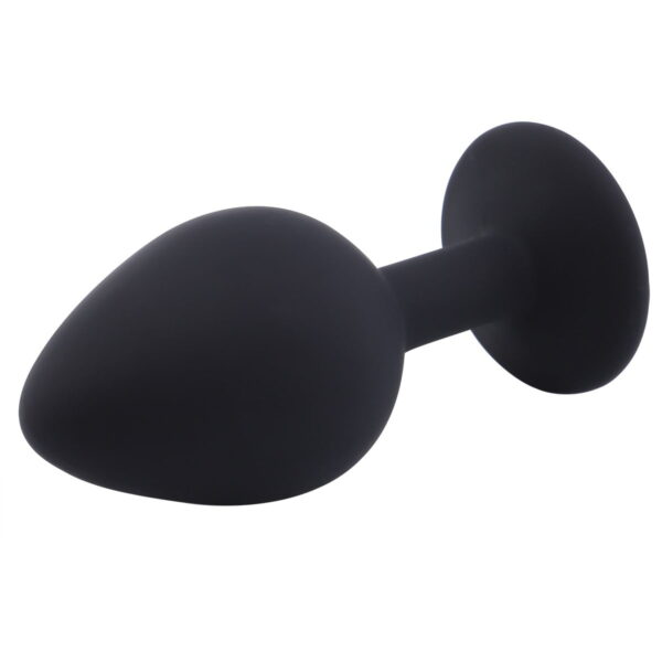 Banoch Buttplug Penumbra Hot Pink Small Siliconen buttplug Zwart kristal Roze 987101603 3 1