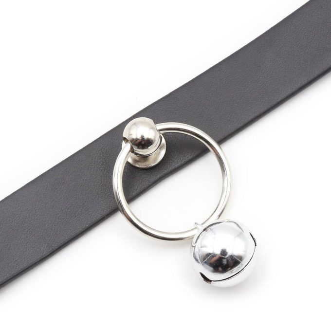 Banoch Catbell simple black Zwart pu leer bdsm 987101637 5