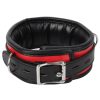 Banoch Collar leash Silver Halsband en Riem Zwart Rood met zilver 98710701 2 scaled scaled